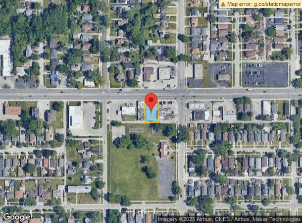  348 W Lincoln Hwy, Chicago Heights, IL Parcel Map