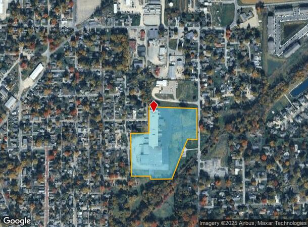  400 N Forsythe St, Franklin, IN Parcel Map