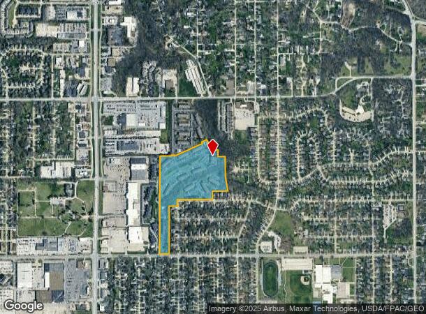  5413 Aurora Ave, Des Moines, IA Parcel Map