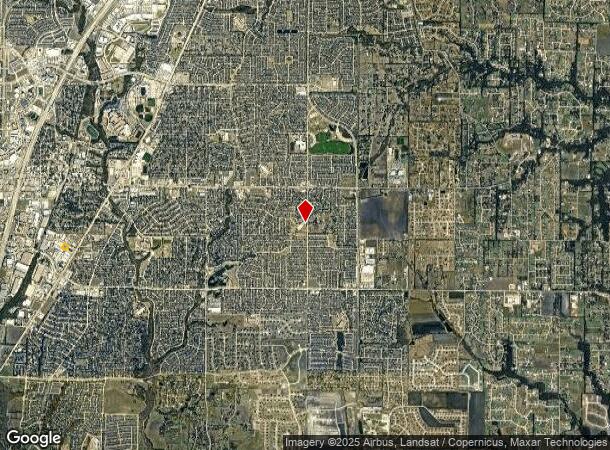 300 E Bethany Dr, Allen, TX Parcel Map