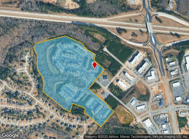 101 Halton Dr, Grovetown, GA Parcel Map