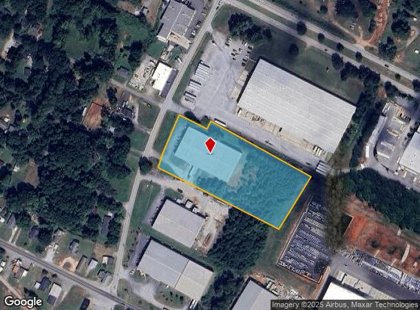  245 Tucapau Rd, Wellford, SC Parcel Map