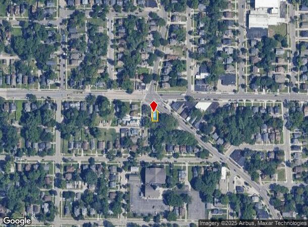 1209 Kalamazoo Ave Se, Grand Rapids, MI Parcel Map