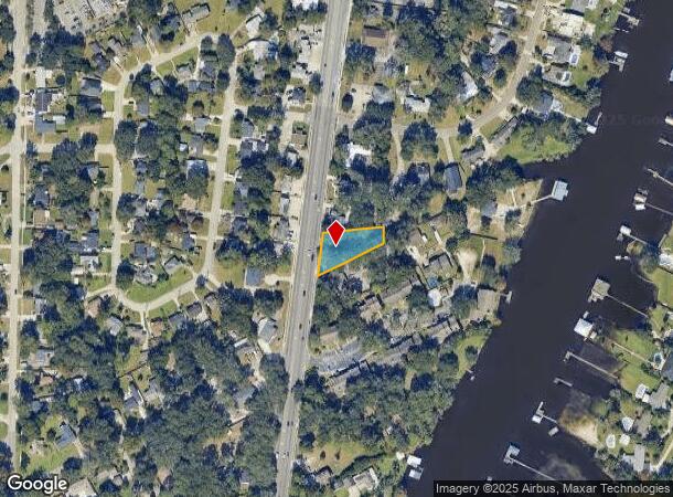  1851 University Blvd S, Jacksonville, FL Parcel Map