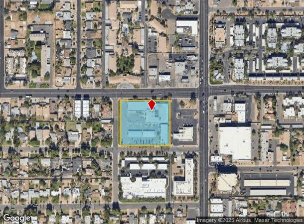  1501 E Osborn Rd, Phoenix, AZ Parcel Map