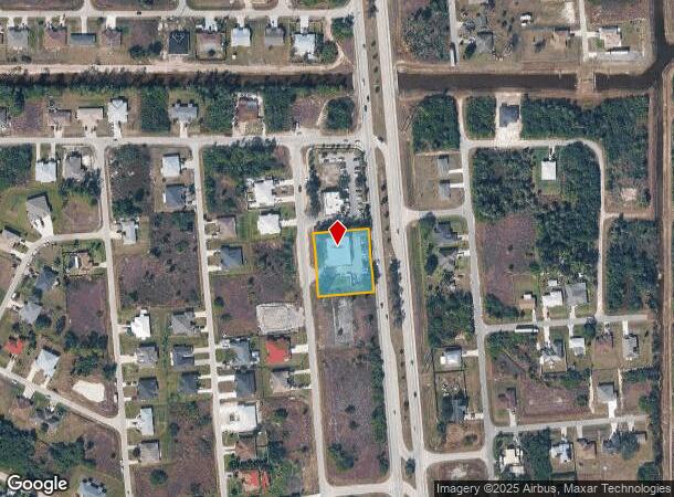1511 Gretchen Ave S, Lehigh Acres, FL Parcel Map