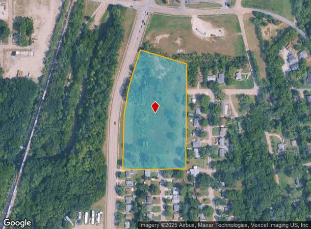  802 Se 17Th St, Topeka, KS Parcel Map