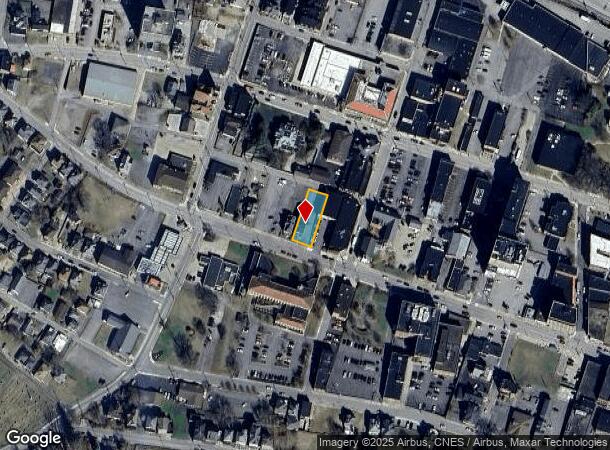  516 W Main St, Clarksburg, WV Parcel Map
