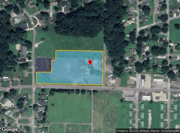 1504 Robertson Blvd, Sheffield, AL Parcel Map