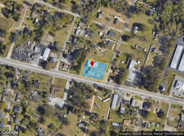  1313-1317 Pamplico Hwy, Florence, SC Parcel Map