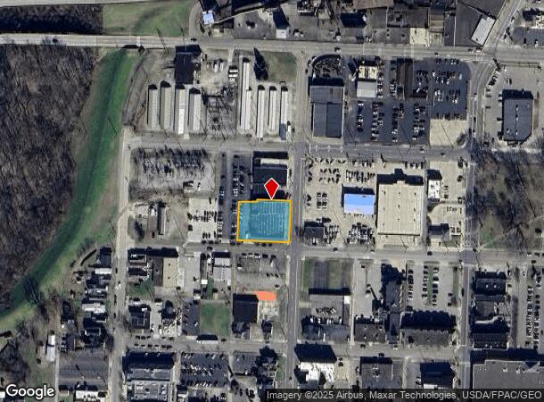  901 Washington St, Portsmouth, OH Parcel Map