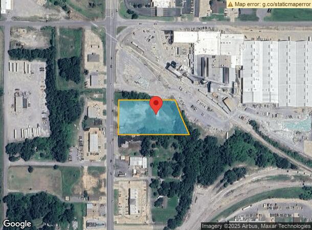  2008 N York St, Muskogee, OK Parcel Map