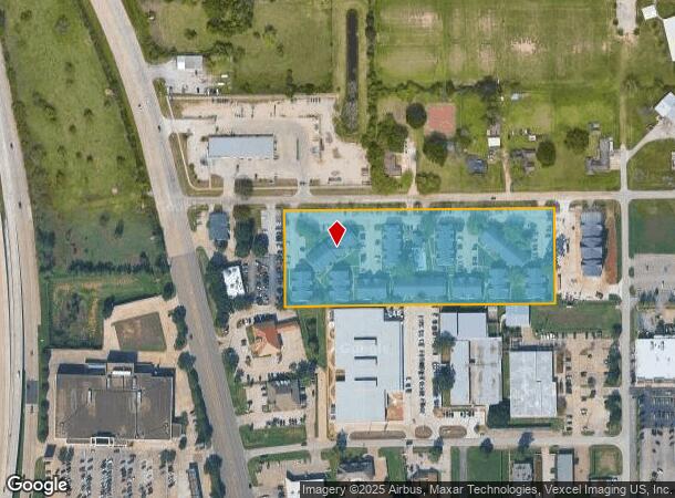  1515 Rudel Dr, Tomball, TX Parcel Map