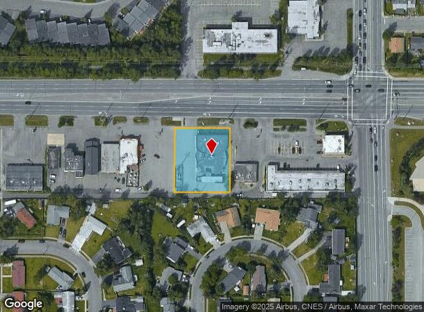  2110 E Northern Lights Blvd, Anchorage, AK Parcel Map