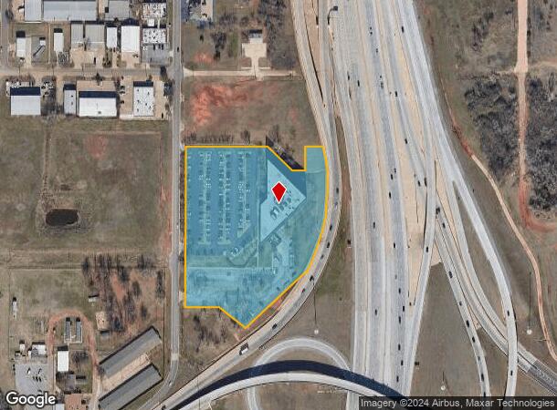  5801 Broadway Ext, Oklahoma City, OK Parcel Map