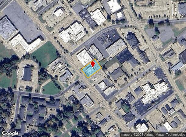 1406 N 18Th St, Monroe, LA Parcel Map