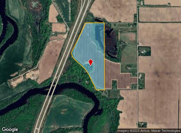  7195 River Rd, Sodus, MI Parcel Map