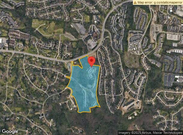  100 Brentwood Oaks Dr, Nashville, TN Parcel Map