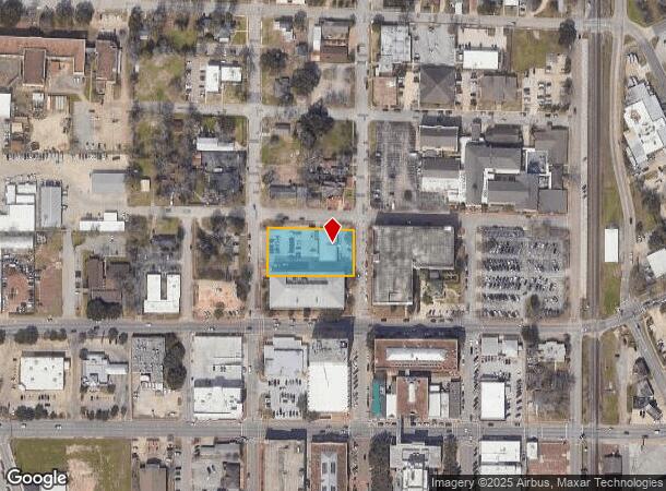 521 N Thompson St, Conroe, TX Parcel Map