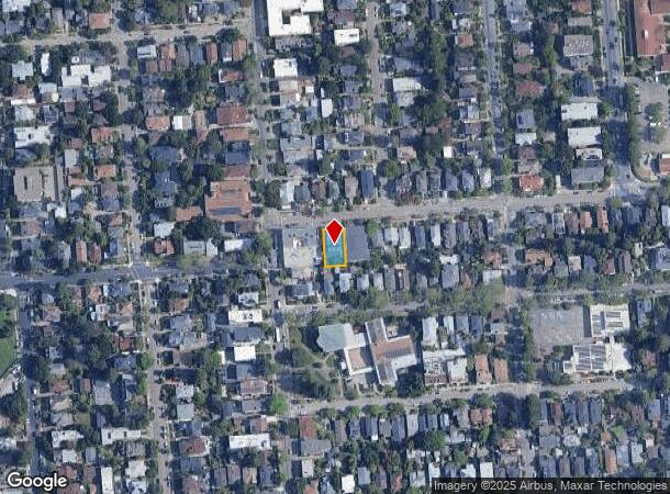  2712 Derby St, Berkeley, CA Parcel Map