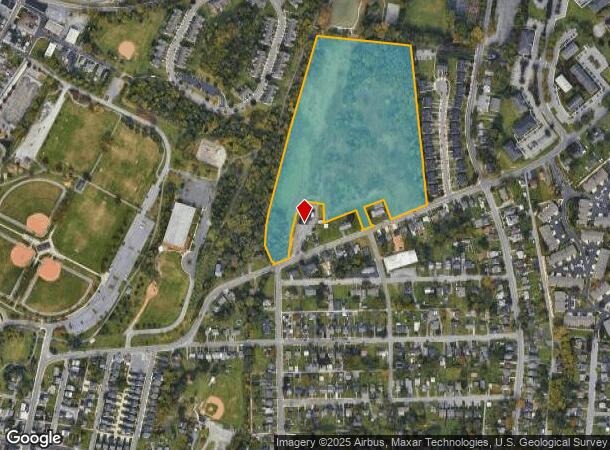 716 Security Rd, Hagerstown, MD Parcel Map