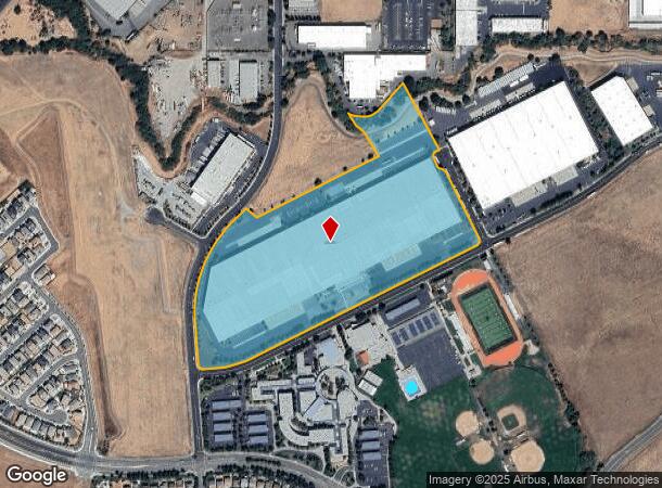 5195 Fermi Dr, Fairfield, CA Parcel Map