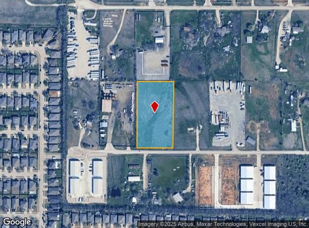 17555 Matany Rd, Justin, TX Parcel Map