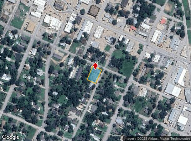 215 E Luhn St, Bellville, TX Parcel Map