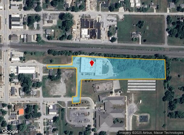 300 E Railroad St, Waterloo, IN Parcel Map