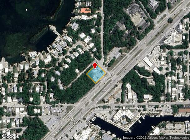 99850 Overseas Hwy, Key Largo, FL Parcel Map