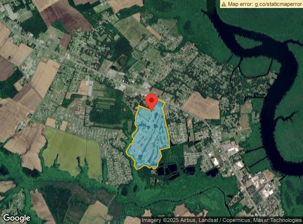  1525 N Road St, Elizabeth City, NC Parcel Map