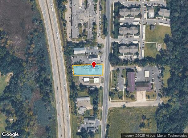  8445 Main St, Whitmore Lake, MI Parcel Map