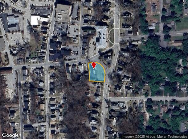  105 Cottage St, Danielson, CT Parcel Map