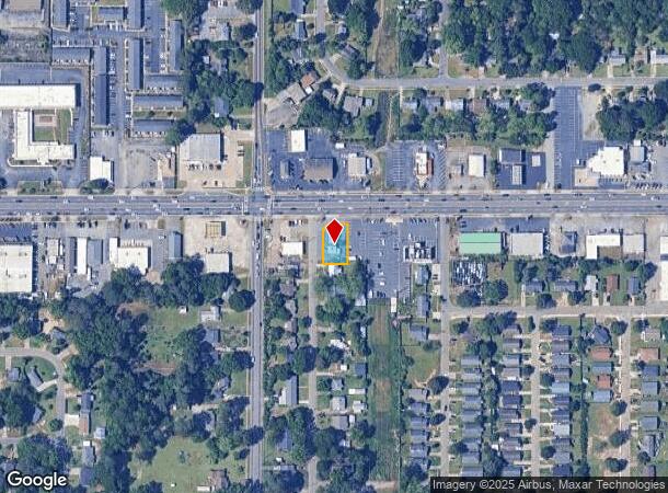 1307 Watson Blvd, Warner Robins, GA Parcel Map