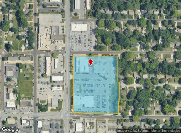  7801 Metcalf Ave, Overland Park, KS Parcel Map