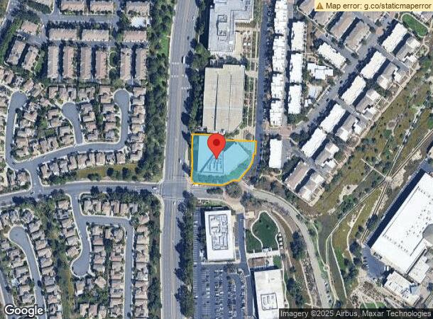  130 Vantis Dr, Aliso Viejo, CA Parcel Map