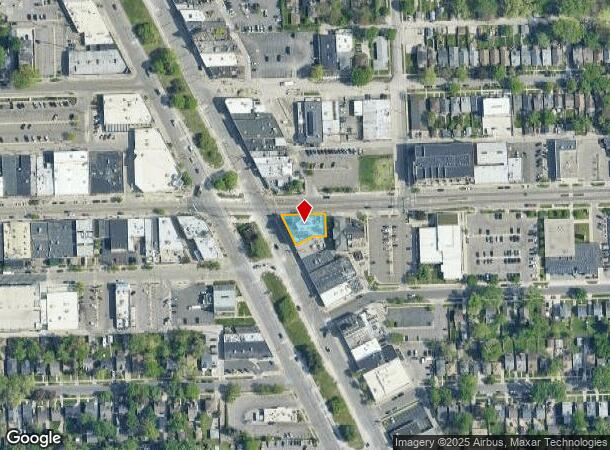  22742 Woodward Ave, Ferndale, MI Parcel Map