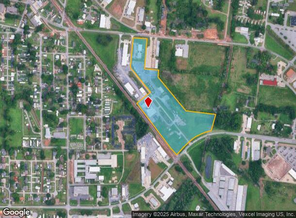 E Main St, Duson, LA Parcel Map