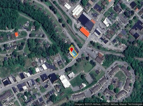 Main St, Mount Hope, WV Parcel Map