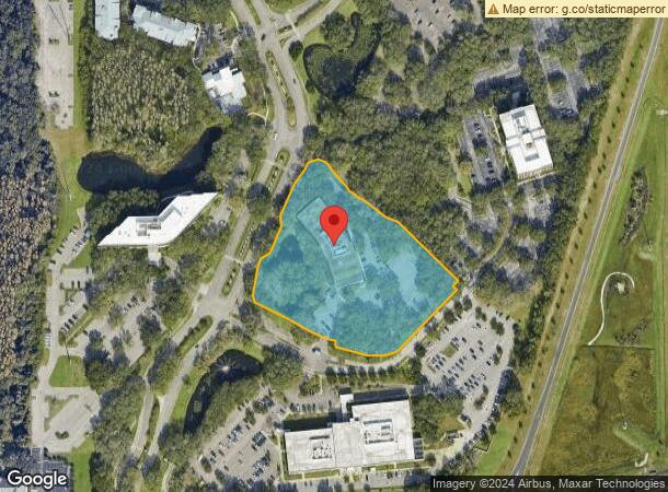  8900 Grand Oak Cir, Tampa, FL Parcel Map