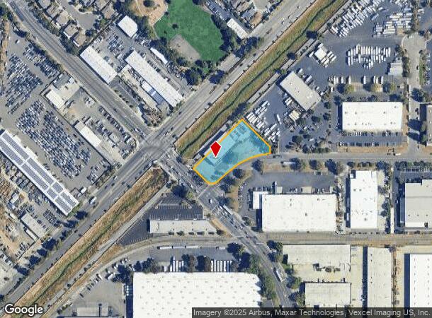 795 Sandoval Way, Hayward, CA Parcel Map