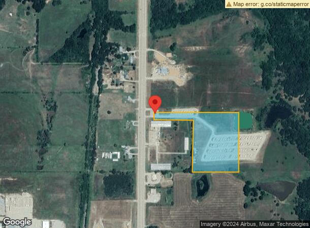  8975 N Harrison, Shawnee, OK Parcel Map