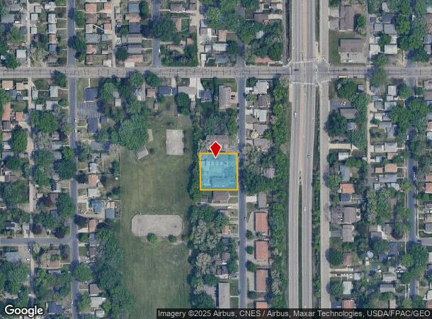 4322 3Rd St Ne, Minneapolis, MN Parcel Map
