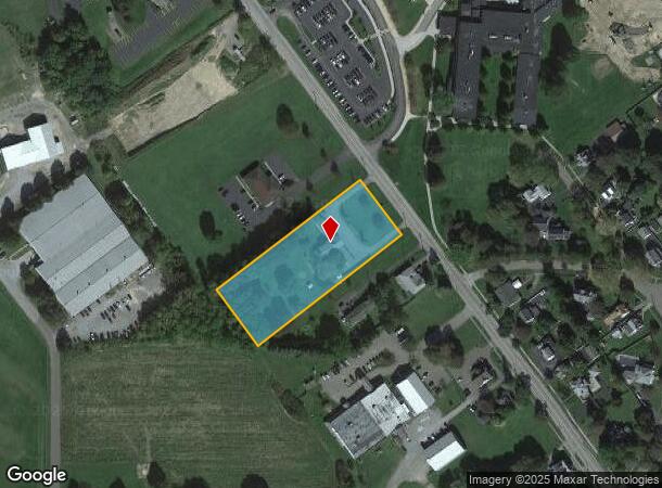  327 Main St, Dansville, NY Parcel Map