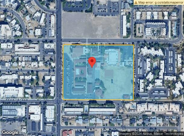  3801 N Miller Rd, Scottsdale, AZ Parcel Map