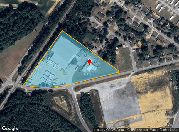  1702 Chicopee Rd, Benson, NC Parcel Map