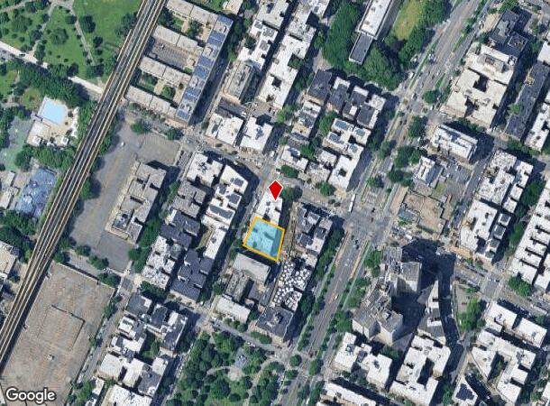  1020 Walton Ave, Bronx, NY Parcel Map