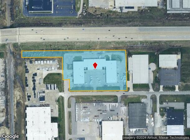  2202-2250 Research Dr, Fort Wayne, IN Parcel Map