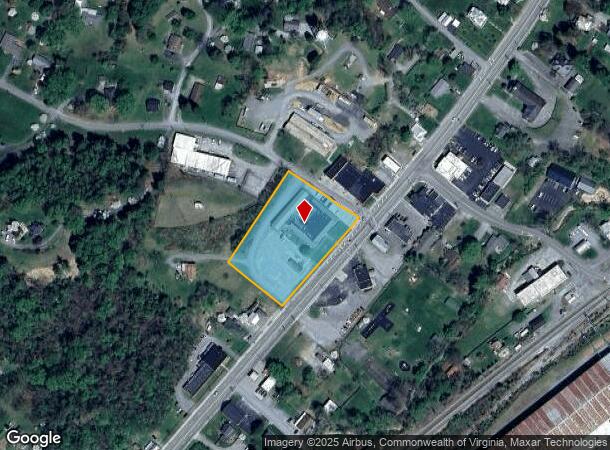  84 School Dr, Troutville, VA Parcel Map