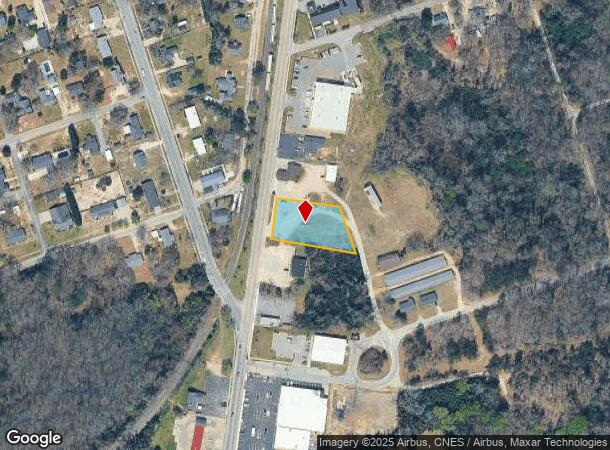 417 S Hampton St, Kershaw, SC Parcel Map